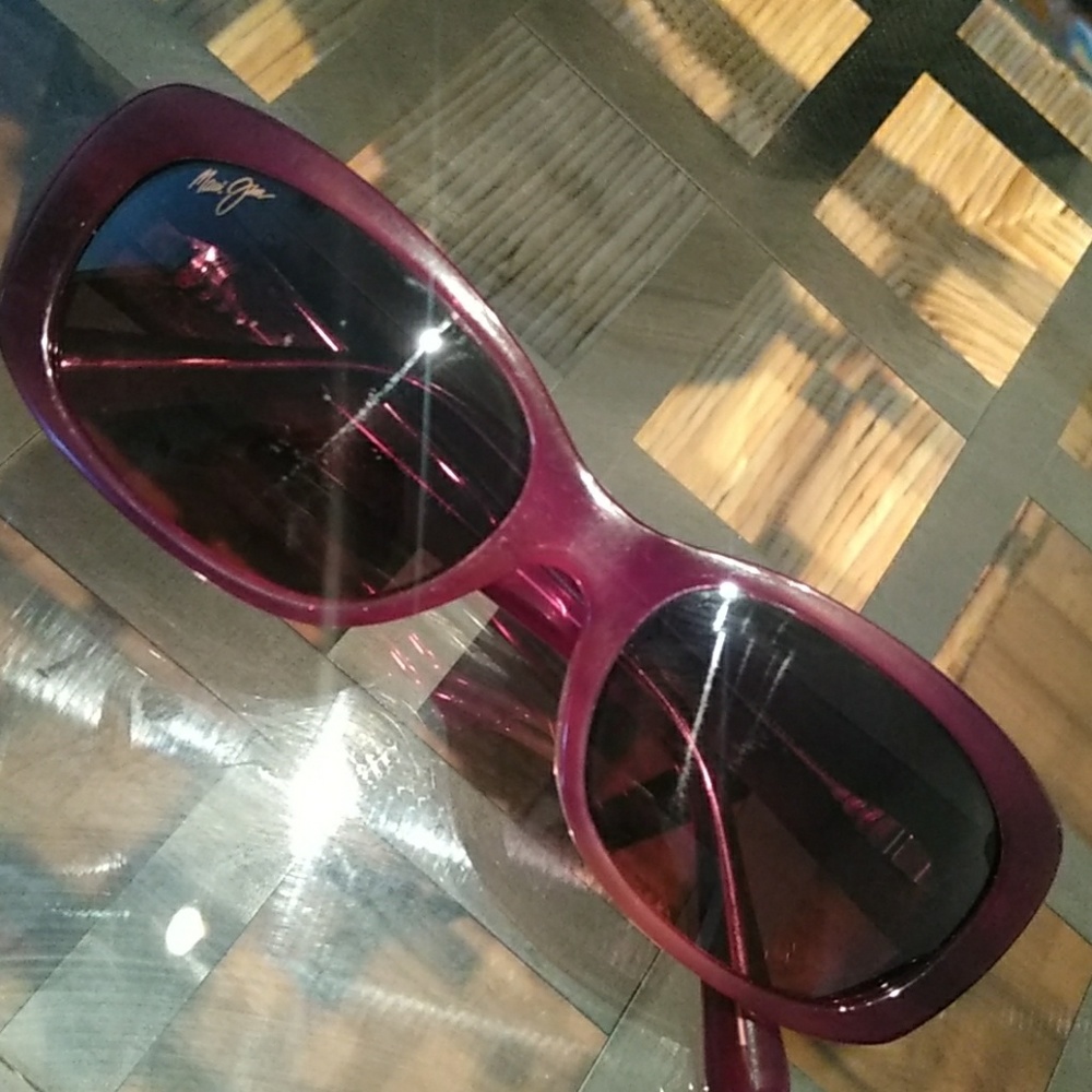 Purple Maui Jim Sunglasses